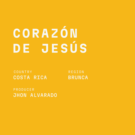 Costa Rica - Corazón de Jesús Natural Typica